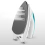 Orbegozo SV 1020 - Plancha de Viaje Compacta 1100W, Suela Antiadherente, Doble Voltaje 110-240V, Regulador Temperatura y Vapor